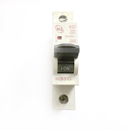 M2 M2B50G B50 50A 50 Amp MCB Circuit Breaker Type B
